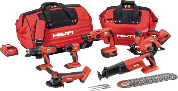 Four+ tool cordless combos