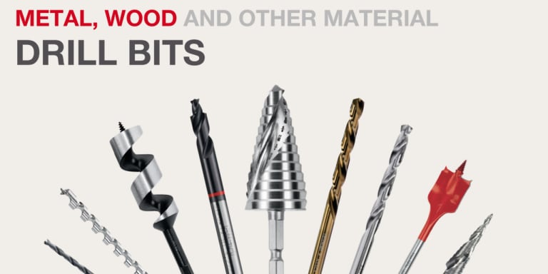 METAL, WOOD AND OTHER MATERIALS DRILL BITS