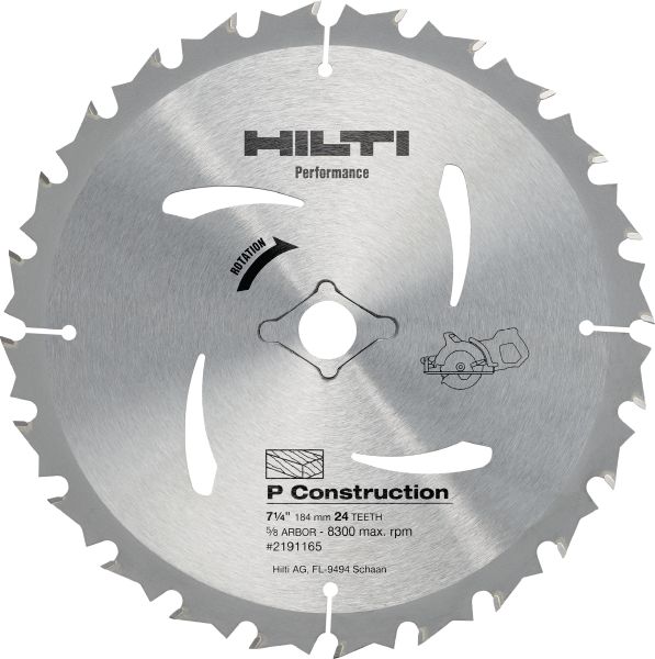 Wood/lumber circular saw blade