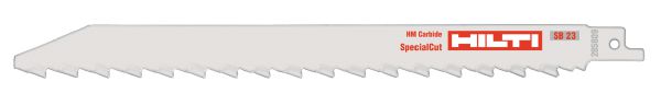 Light concrete reciprocating saw blades