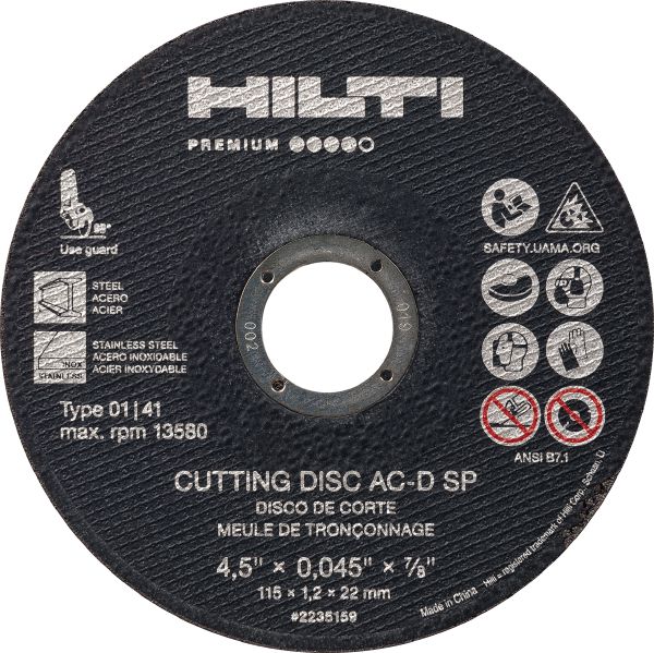 AC-D SP Type 1 Cut-off wheel