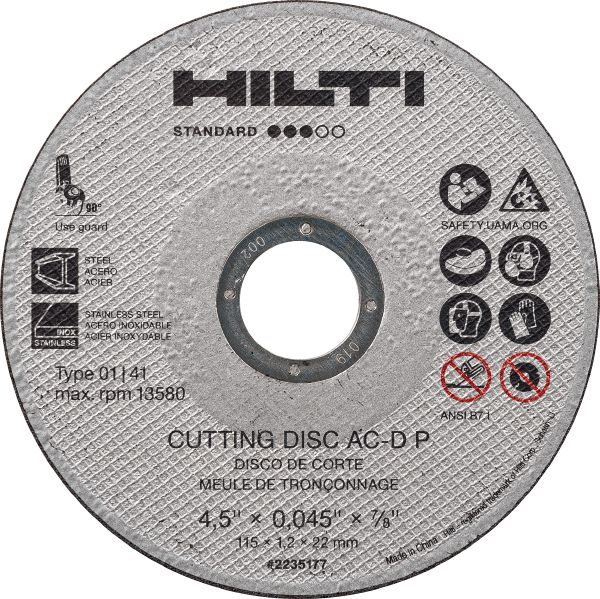 AC-D P Type 1 Cut-off wheel