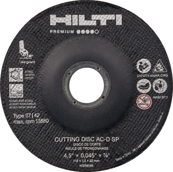AC-D SP Type 27 Cut-off wheel