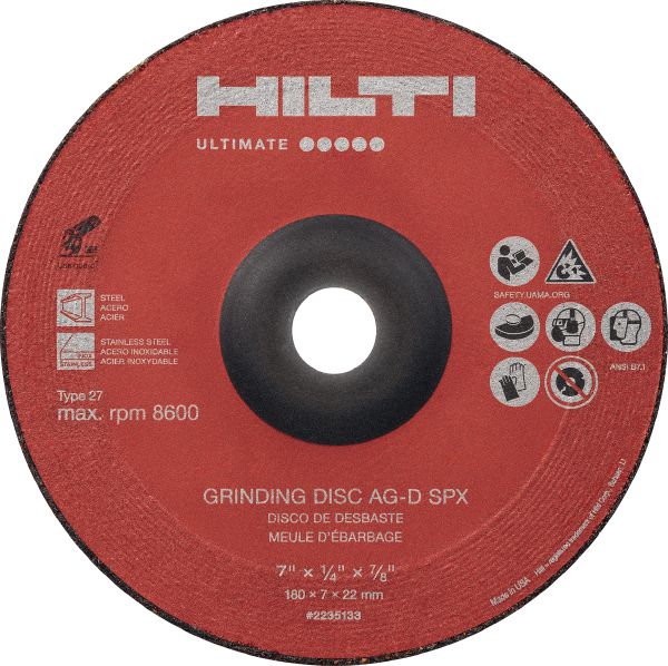 AG-D SPX Type 27 Ceramic grinding disc