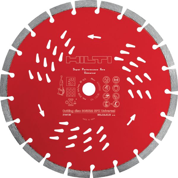 SPX Universal diamond blade