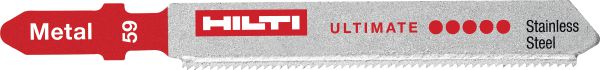 Carbide jig saw blades for stainless steel