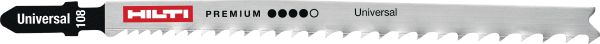 Multi-material jig saw blades