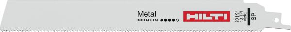 Thick metal reciprocating saw blades (heavy-duty)