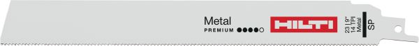 Medium metal reciprocating saw blades (heavy-duty)
