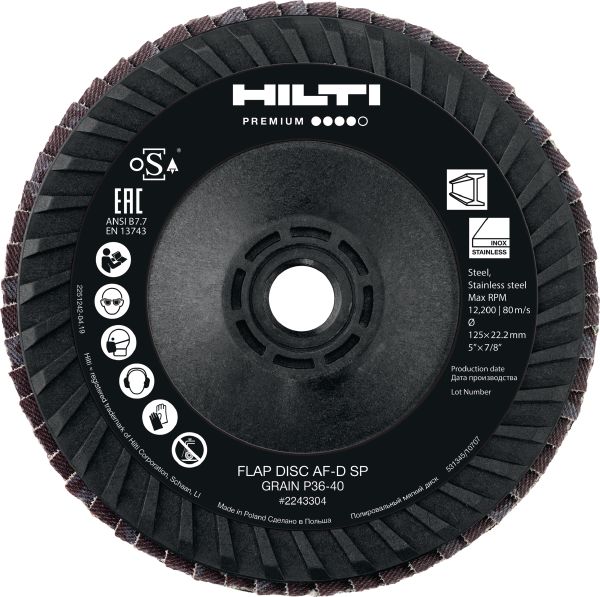 AF-D FT PL SP Flap disc