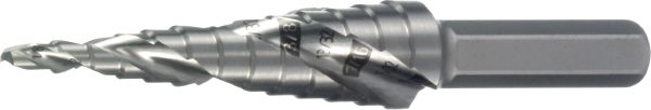 Spiral Step Drill Bit with Laser Engraving